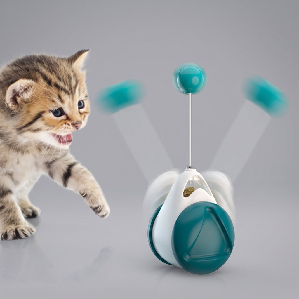 Tumbler Balanced Wheel Swinging Ball Cat Toy