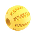 Rubber Treat-Dispensing Chew Ball for Dogs