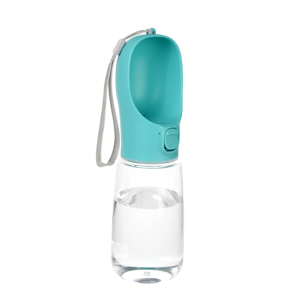 350ml 550ml Portable Water Bottle for Dog Cat Drinking Cup with Lanyard Leakproof Puppy Kitten Water Feeder Outdoor Pet Supplies