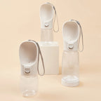 350ml 550ml Portable Water Bottle for Dog Cat Drinking Cup with Lanyard Leakproof Puppy Kitten Water Feeder Outdoor Pet Supplies
