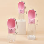 350ml 550ml Portable Water Bottle for Dog Cat Drinking Cup with Lanyard Leakproof Puppy Kitten Water Feeder Outdoor Pet Supplies